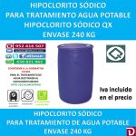HIPOCLORITO SODICO QX 240 KG.