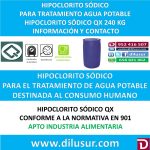 HIPOCLORITO SODICO QX 240 KG.