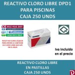 DPD1 REACTIVO CLORO LIBRE 250 UND.