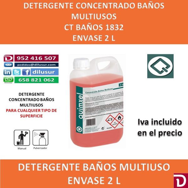 CT BAÑOS 1832 2 L