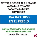 BATERIA COCHE VARTA 40 AH A13