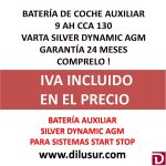 BATERIA COCHE AUXILIAR AUX9