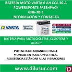 BATERIA MOTO 6 AH 6N6-3B-1