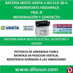 BATERIA MOTO 3 AH YB3L-B