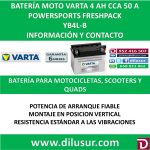 BATERIA MOTO 4 AH YB4L-B