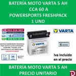 BATERIA MOTO 5 AH YB5L-B 12NS-3B