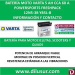 BATERIA MOTO 5 AH YB5L-B 12NS-3B
