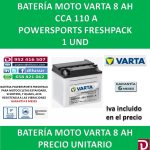 BATERIA MOTO 8 AH GM7CZ-3D YB7C-A