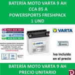BATERIA MOTO 9 AH 12N9-4B-1 YB9-B