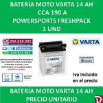 BATERIA MOTO 14 AH YB14L-B2