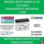 BATERIA MOTO 16 AH YB16AL-A2