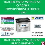 BATERIA MOTO 19 AH YB16L-B
