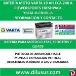 BATERIA MOTO 19 AH YB16L-B