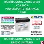 BATERIA MOTO 19 AH 51913