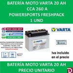 BATERIA MOTO 20 AH SY50-N18L-AT