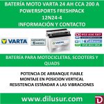BATERIA MOTO 24 AH 12N24-4