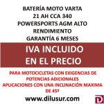 BATERIA MOTO 21 AH YTX24HL-BS