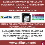 BATERIA MOTO 19 AH YTX16CL-B-BS