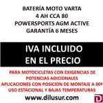 BATERIA MOTO 4 AH YTX5L (FA)