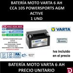 BATERIA MOTO 6 AH YTX7A (FA)