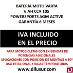 BATERIA MOTO 6 AH YTX7A (FA)