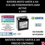 BATERIA MOTO 6 AH YTX7L (FA)