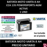 BATERIA MOTO 8 AH YTX9 (FA)