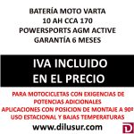 BATERIA MOTO 10 AH YTX12 (FA)