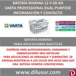 BATERIA MARINA VARTA 60 AH