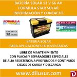 BATERIA SOLAR 66 AH
