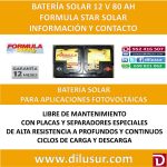 BATERIA SOLAR 80 AH
