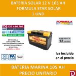 BATERIA SOLAR 105 AH