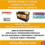 BATERIA SOLAR 105 AH