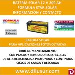BATERIA SOLAR 200 AH