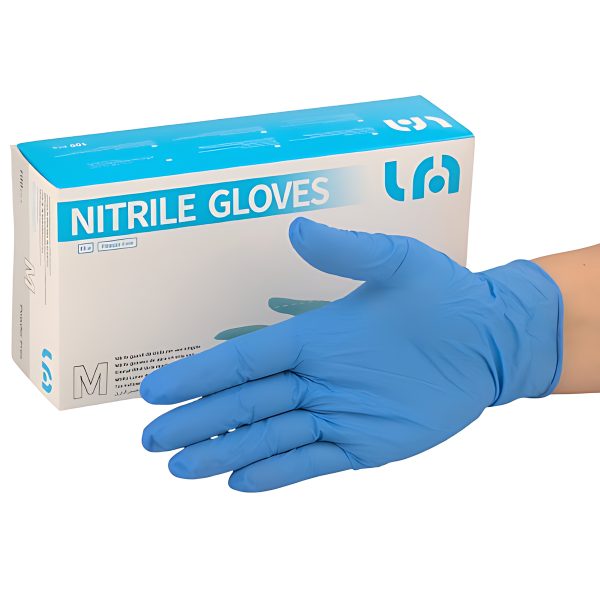 Guantes de nitrilo azul eco T8-M 100 und