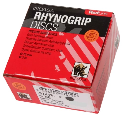 Disco lija velcro 75 mm SA Red line P150 50 und