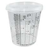 Vaso mezcla calibrado 2300 ml 100 und