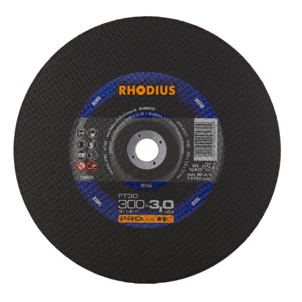 Disco corte hierro 300 x 3 x 25.4 mm FT30 25 Und