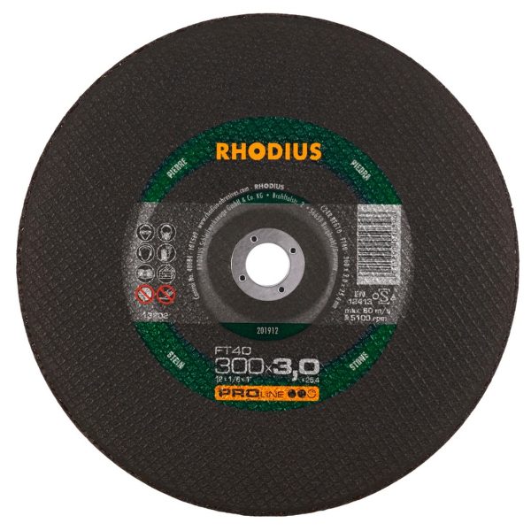 Disco corte piedra 300 x 3 mm FT40