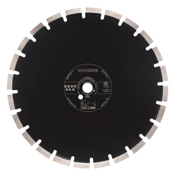 Disco corte diamante asfalto 400 x 13 x 3.2 x 25.40 mm LD70