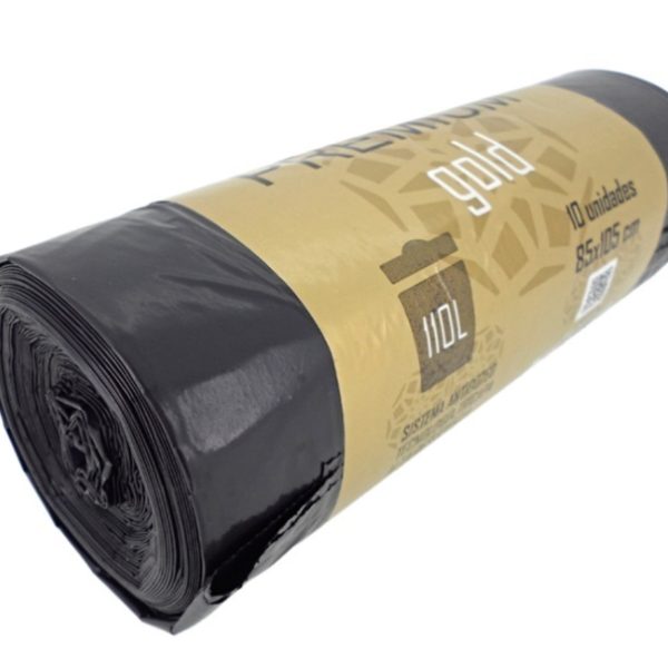 BOLSA BASURA PREMIUM GOLD 85 X 102 10 UND