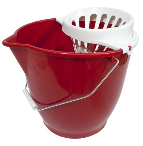 CUBO FREGONA ROJO 13 L FUERTE