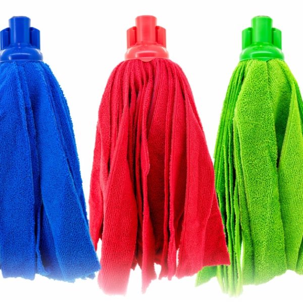 FREGONA MICROFIBRA COLOR TIRAS