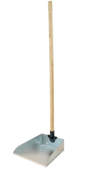 RECOGEDOR METALICO CON PALO