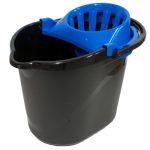 CUBO ONE 15 L NEGRO ESCURRIDOR AZUL