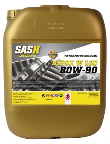 ACEITE 80W90 HYPOX W LSD 20 L