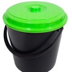 CUBO BASURA CON TAPA 16 L