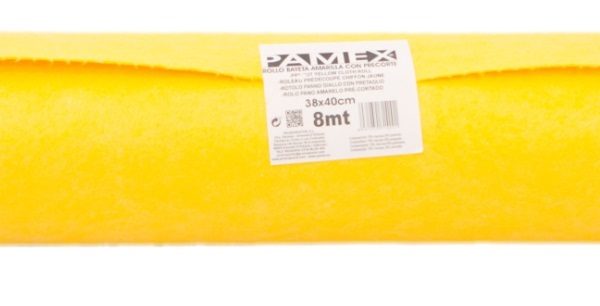 ROLLO BAYETA AMARILLO 30 X 40 8 M