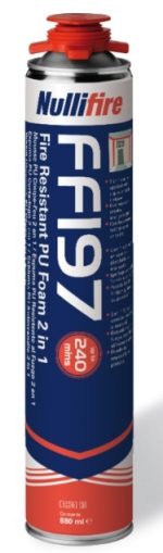 ESPUMA POLIURETANO IGNIFUGA FF197 880 ML (12 UND)