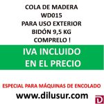 COLA BLANCA MADERA WD015 D4 9,5 KG